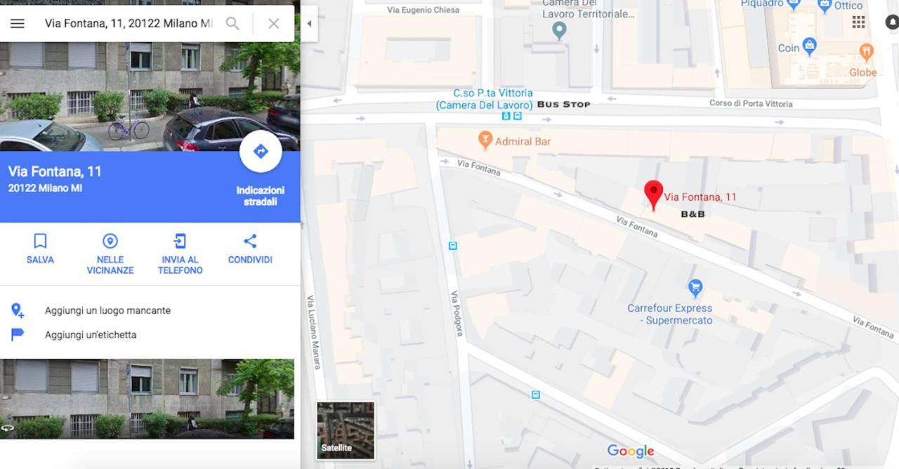 B&B Via Fontana Milano Ngoại thất bức ảnh